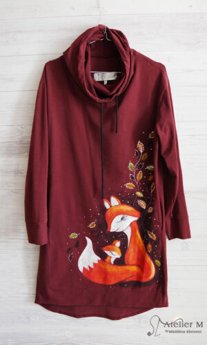 Hanorochie vulpe – burgundy