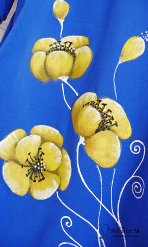 Un fel de rochie flori galbene – lanvin