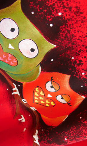 Bluză raglan – bufnițe