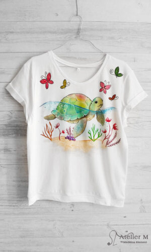Set tricouri Mama + Fiica – Brosuțe țestoase