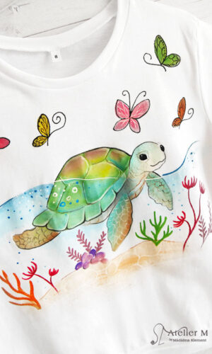 Tricou copil – Brosuțe țestoase